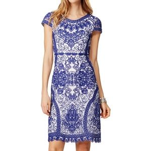 Yoana Baraschi Pepin Sheath reminiscent of a chinoiserie design.  Gorgeous on